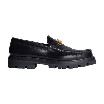 Women's Luco Triomphe chain loafer in calfskin 